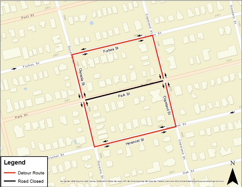 2219 Park Street Emergency Sewer Repair Project | Construction Projects ...