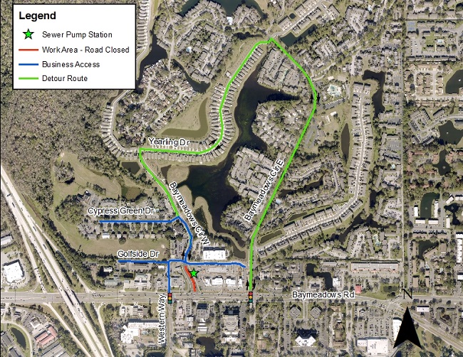 Baymeadows Road Pump Station Improvement Project 