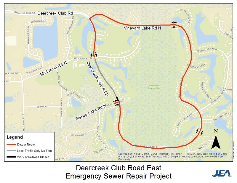 Deercreek at Bishop Lake Emergency Sewer Project