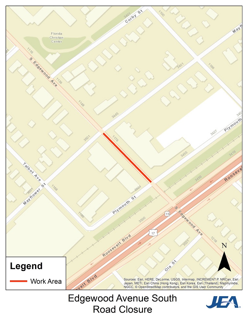 Edgewood Ave South - Map
