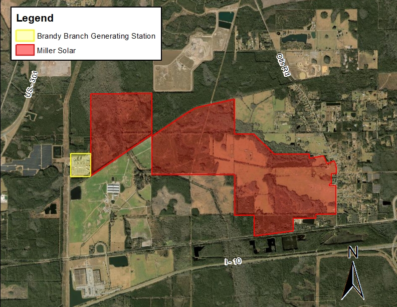 Miller Solar Energy Center - Map