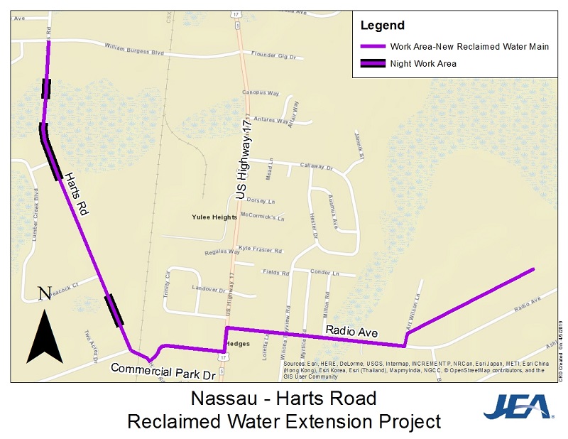 Nassau Reclaim Project Map